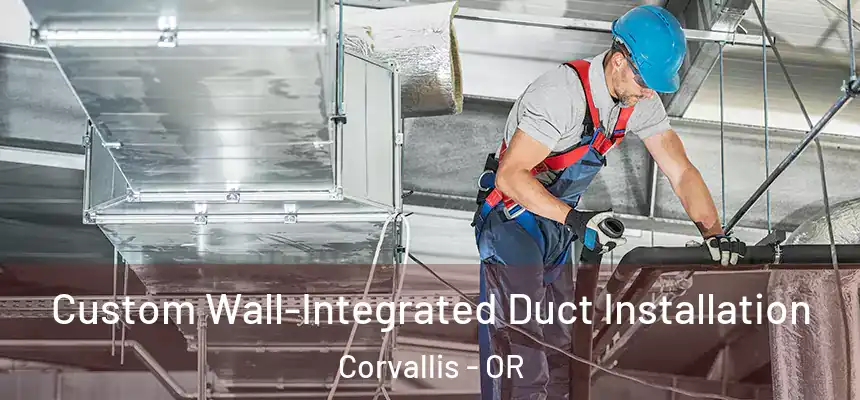  Custom Wall-Integrated Duct Installation Corvallis - OR